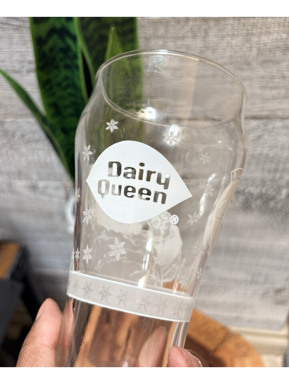3/$30 | Coca-Cola | VTG 1993 Dairy Queen "Always" Glass Christmas Santa Tumbler